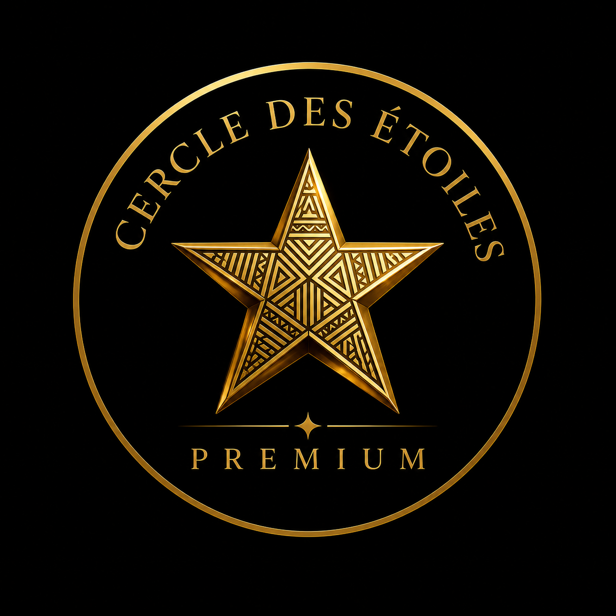Emblème Cercle des Étoiles Premium